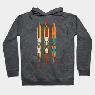 Vintage Water Skis Hoodie